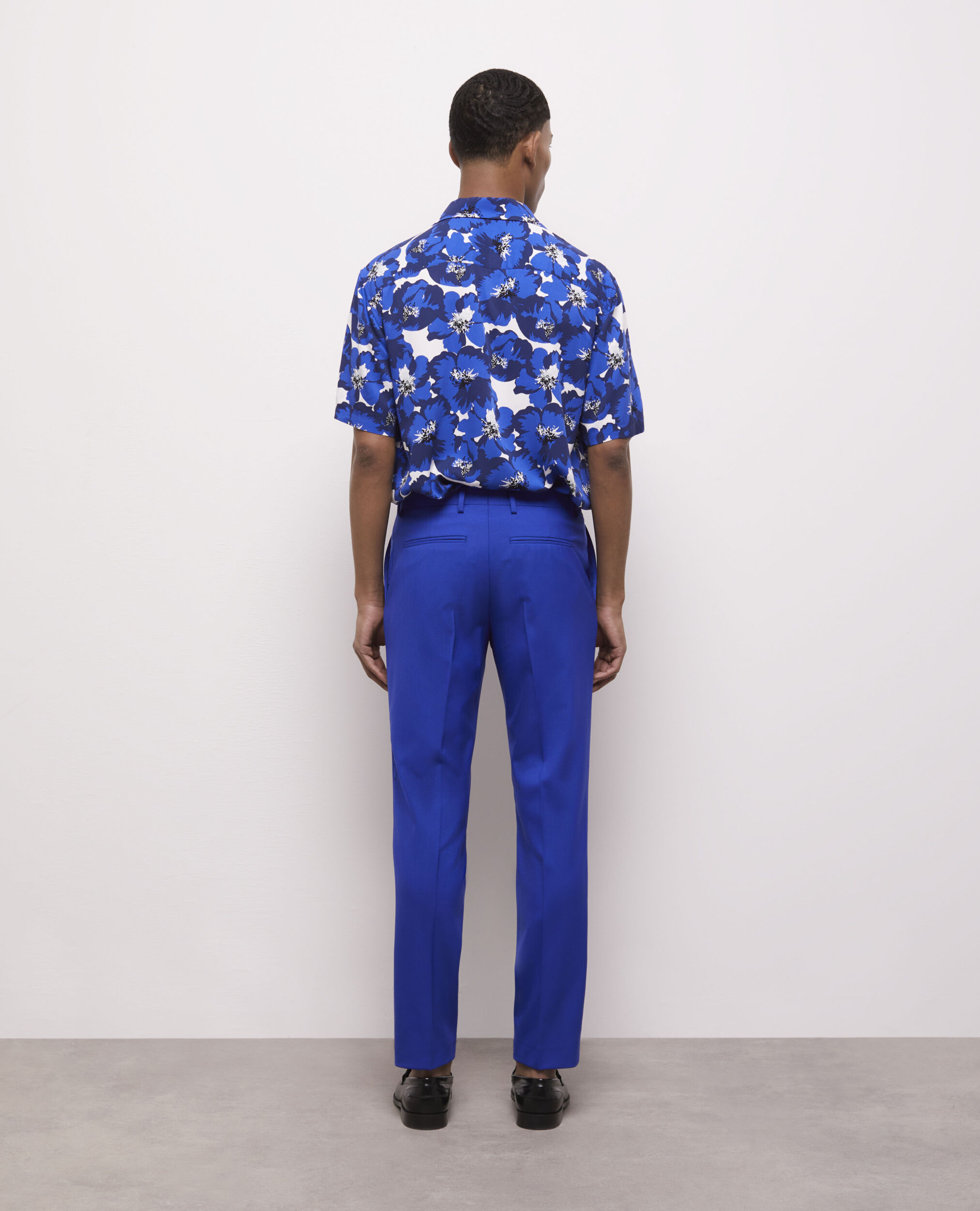 Pantalon de costume bleu