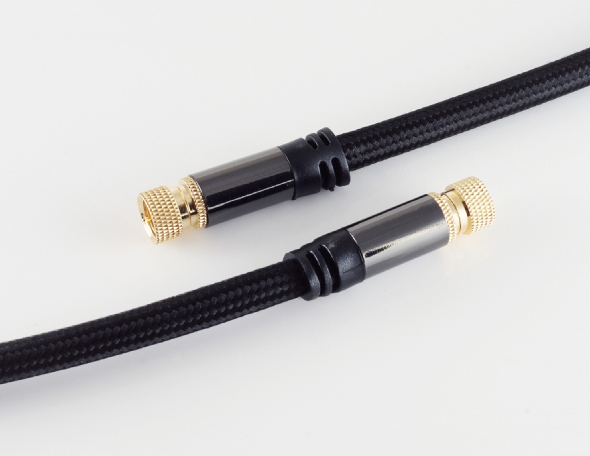sky vision PREMIUM SAT-Anschlusskabel F-Stecker 4-fach geschirmt, 2,5m