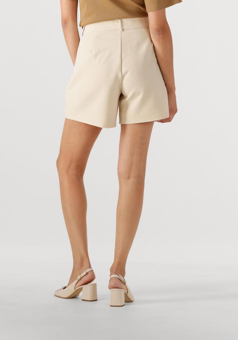 ecru co'couture korte broek volacc crop pleat shorts