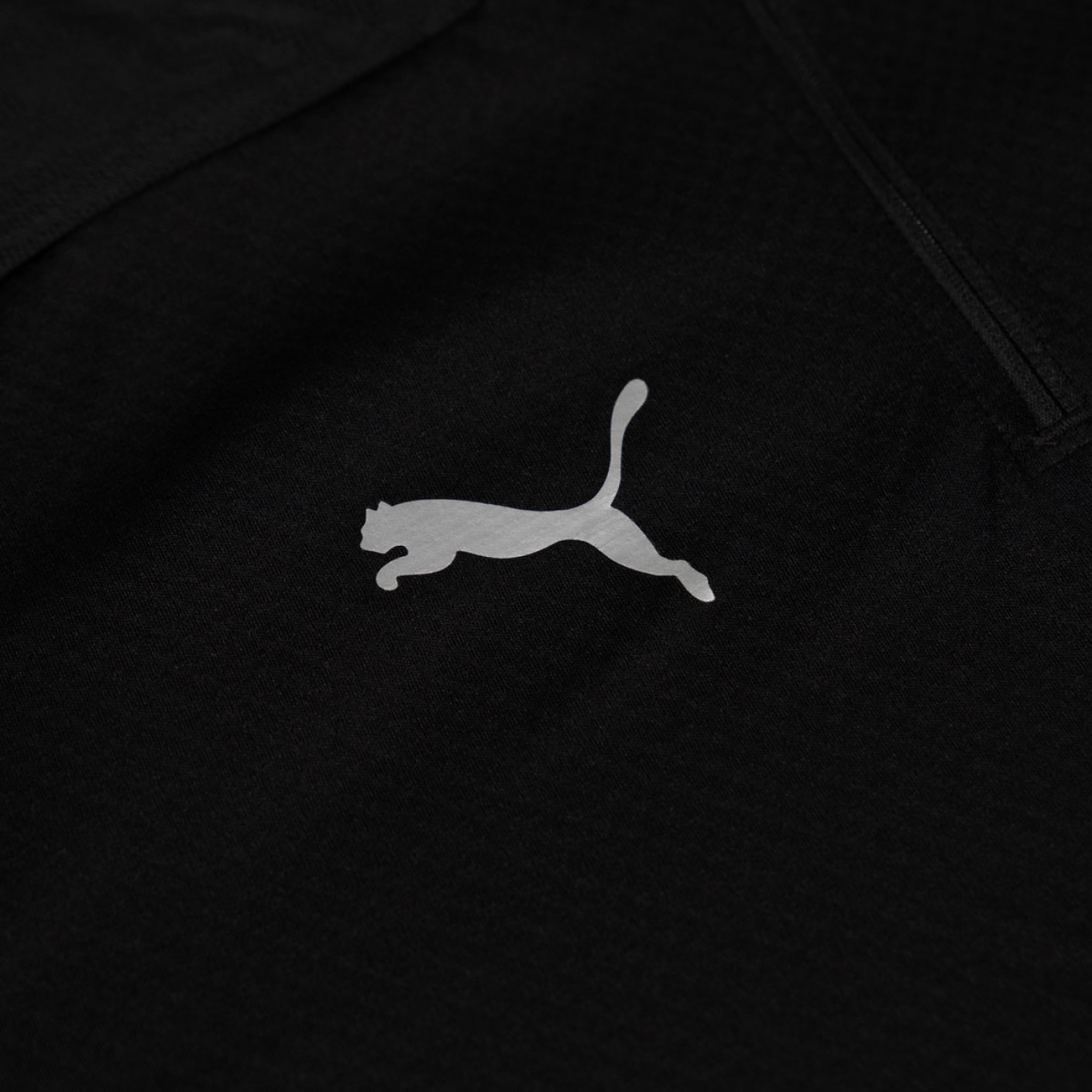 PUMA Marokko Trainingspak 1/4-Zip 2024-2026 Zwart Zilver