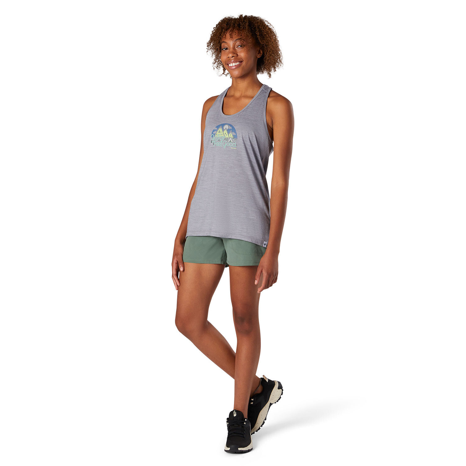Smartwool Womens Merino Sport 150 GFFG Grafic Tank
