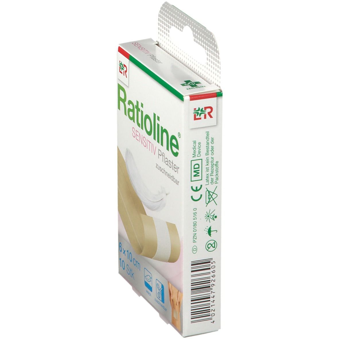 Ratioline® sensitive Wundschnellverband 6 cm x 10 cm
