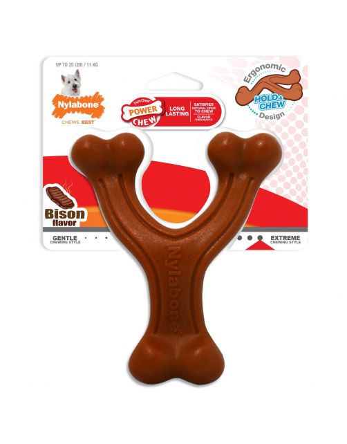Nylabone Extreme Chew Wishbone Bizon Bizon - Hondenspeelgoed