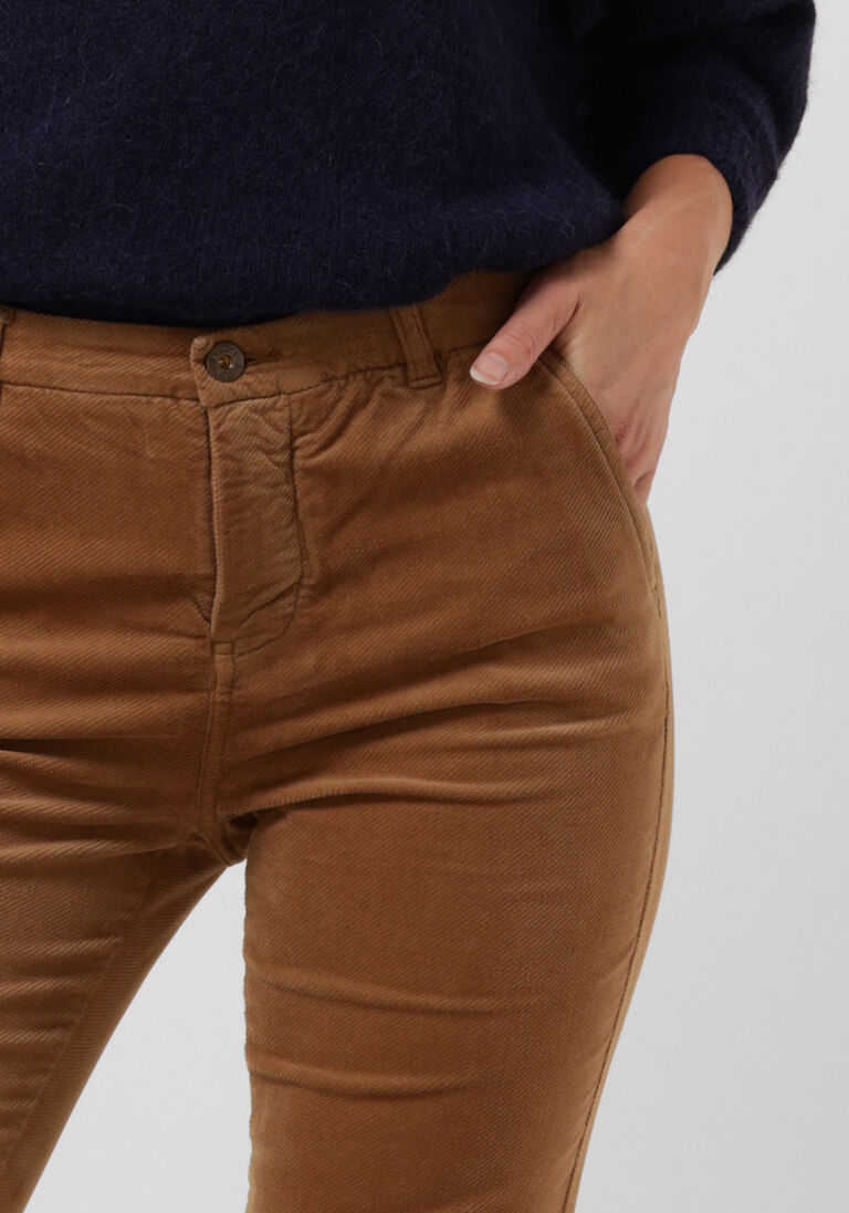 BY-BAR khaki by-bar pantalon leila velvet twill pant