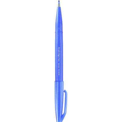 Pentel Sign pen - Feutre pinceau à pointe souple - indigo