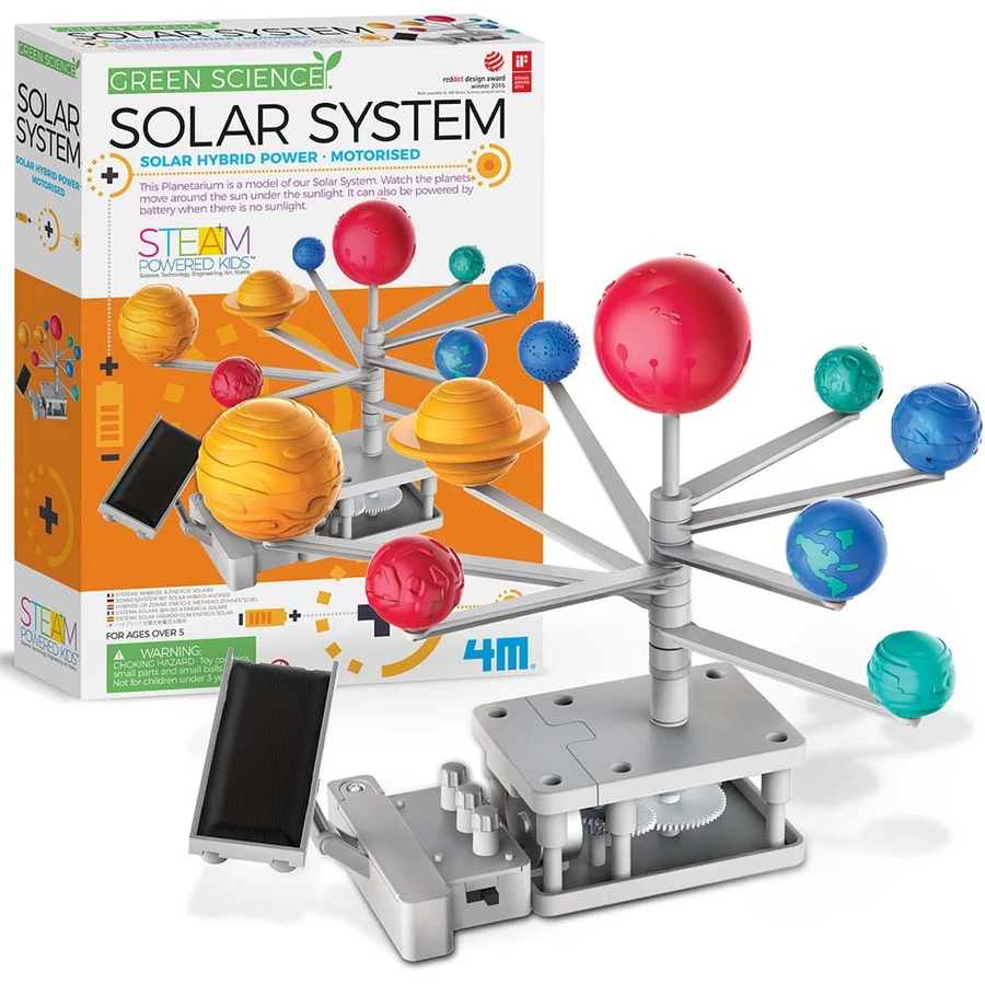 4M Green Science - Sonnensystem Solar Hybrid Mehrfarbig