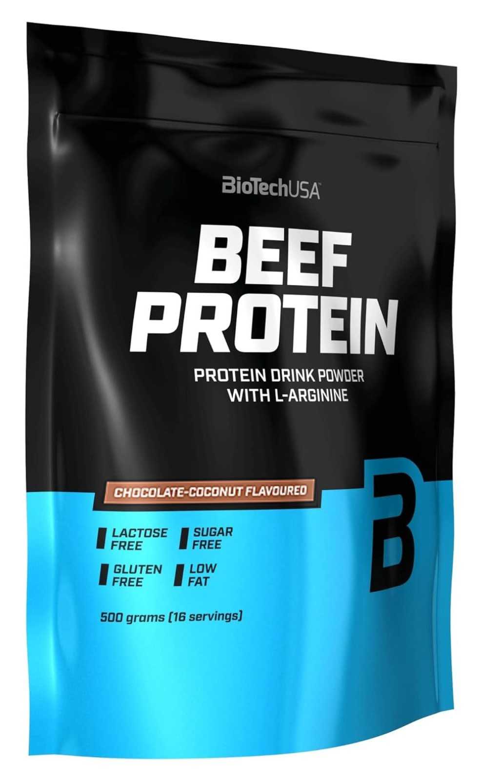 Proteína de carne bovina Biotech USA 500g