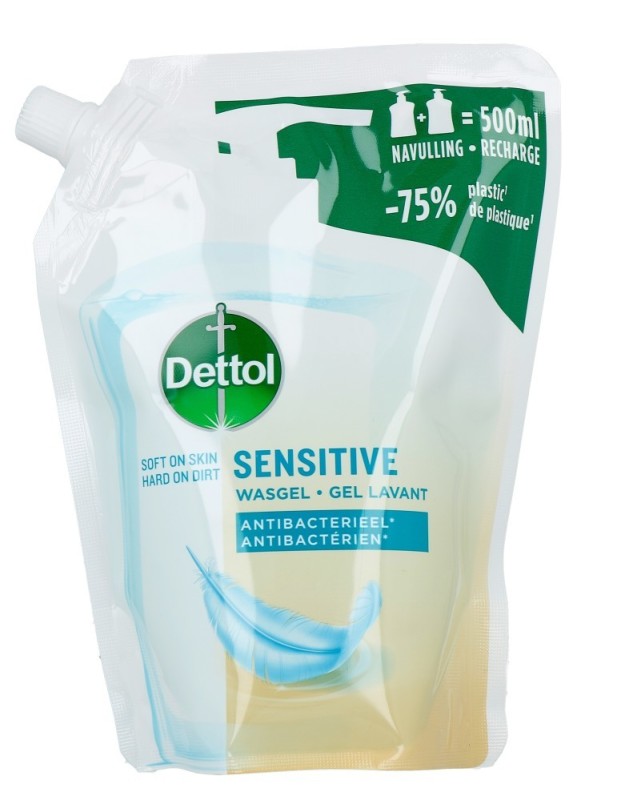 Dettol Wasgel Sensitive Navulling 500ml