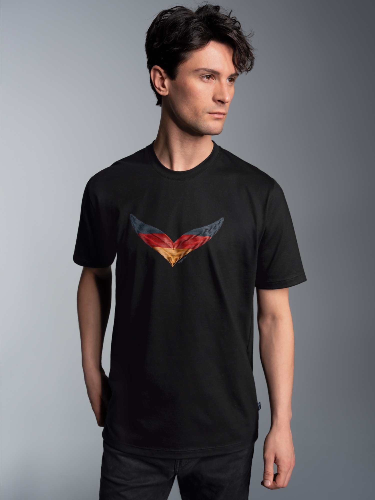 Deutschland T-Shirt Schwarz