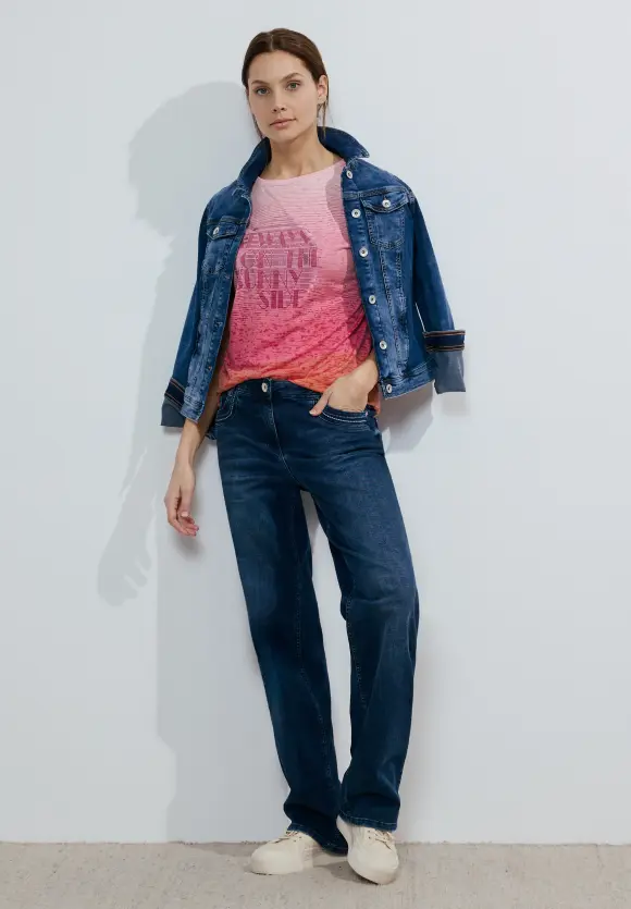 Burnout T-Shirt - pink sorbet