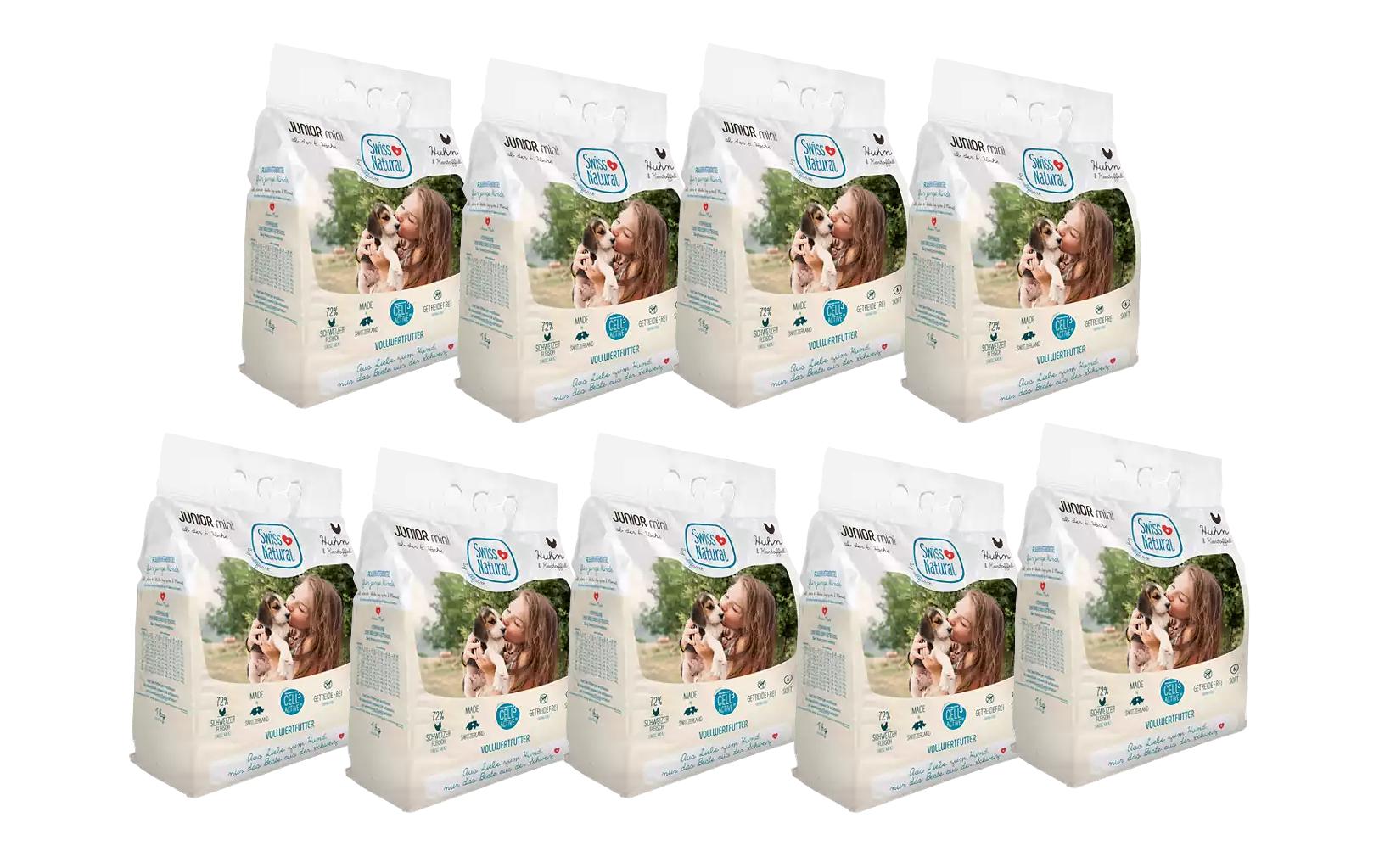 Junior Soft Mini, Huhn und Kartoffeln 9 x 1 kgAlleinfuttermittel Soft für junge Hunde