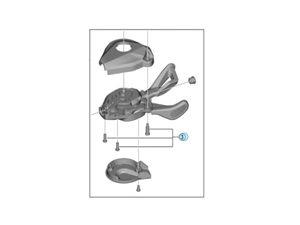 Shimano SLX M7100 Case Cover Fixing Screw