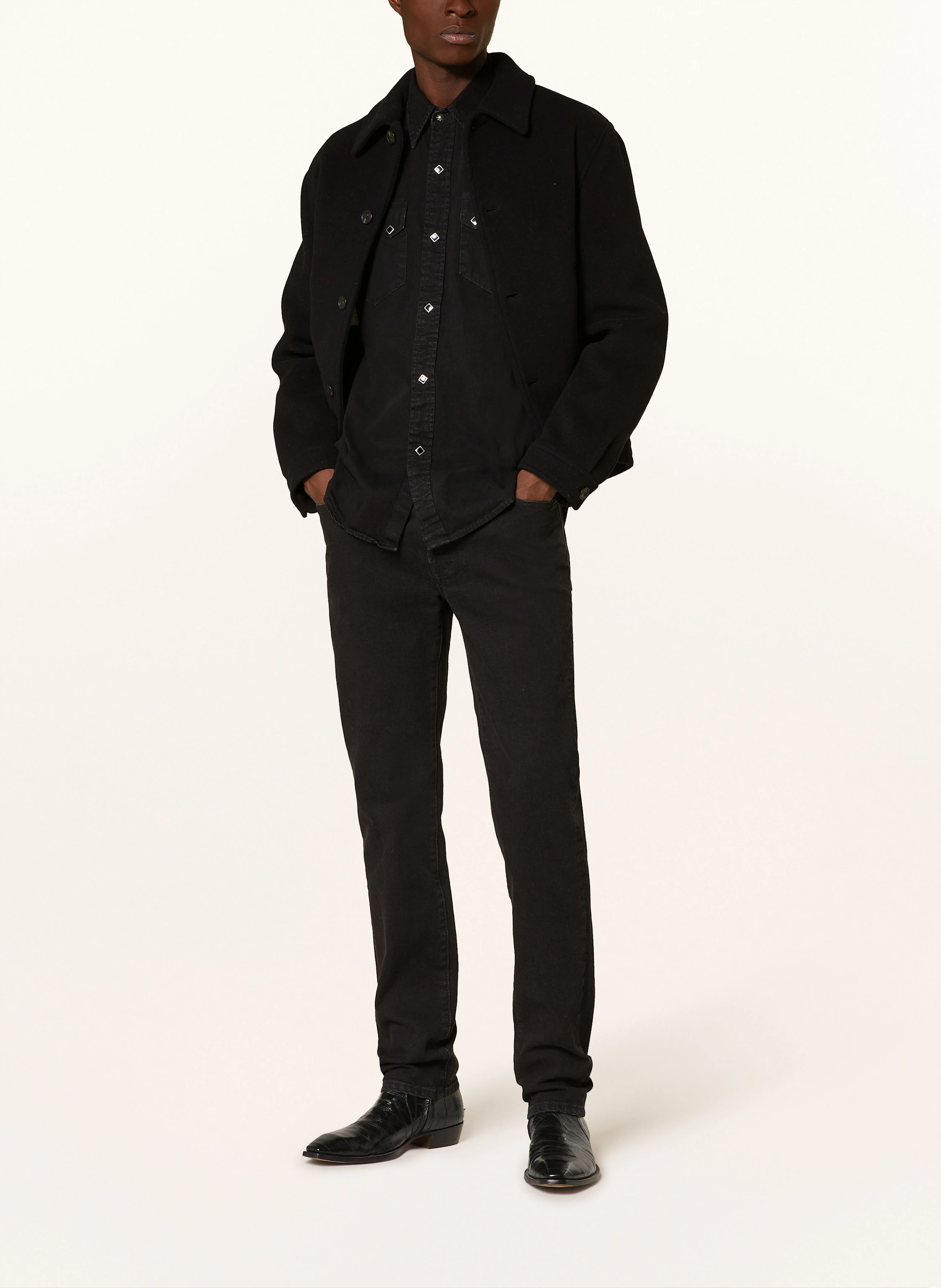 RRL Jeanshemd Slim Fit