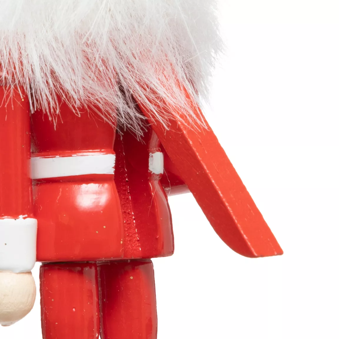 Casse-noisette à suspendre en bois (H13 cm) Bonbon Rouge