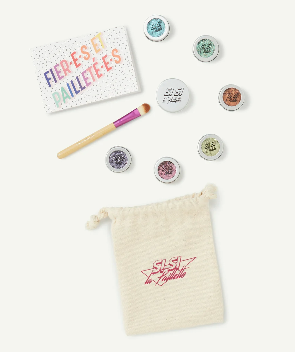 SI SI LA PAILLETTEKIT DE PAILLETTES BIODÉGRADABLES FIERTÉS