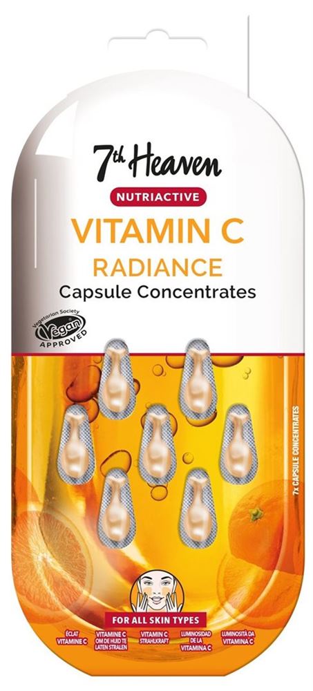 7th Heaven Capsule Concentrates<br>7 Stück, Nutriactive Vitamin C Radiance