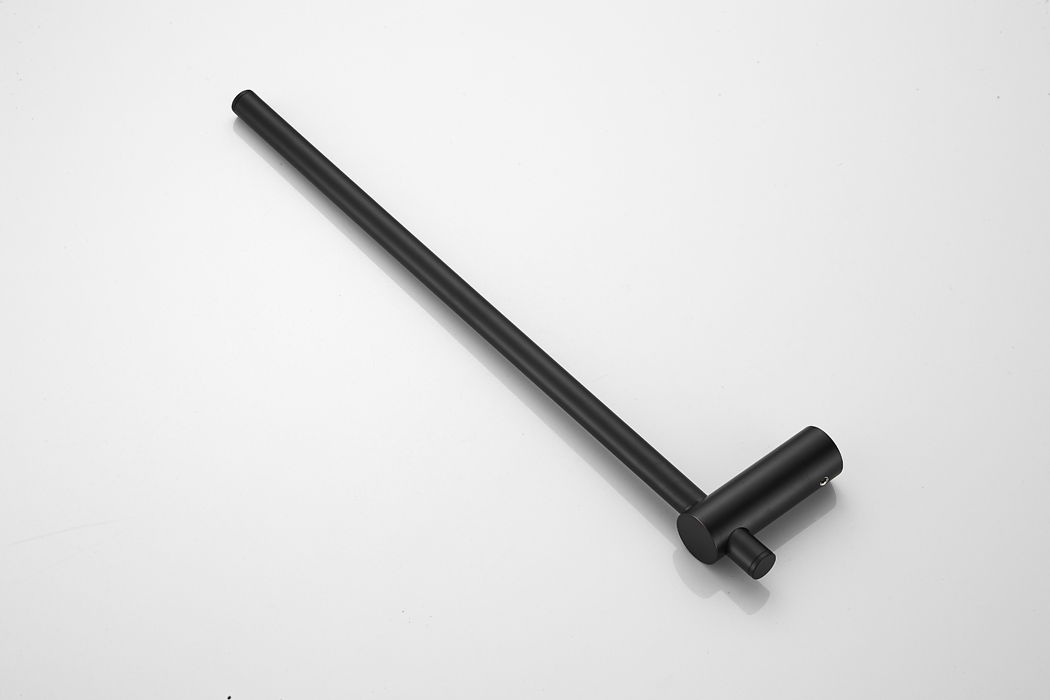 Saniclear Academy dubbele reserve rolhouder zwart mat