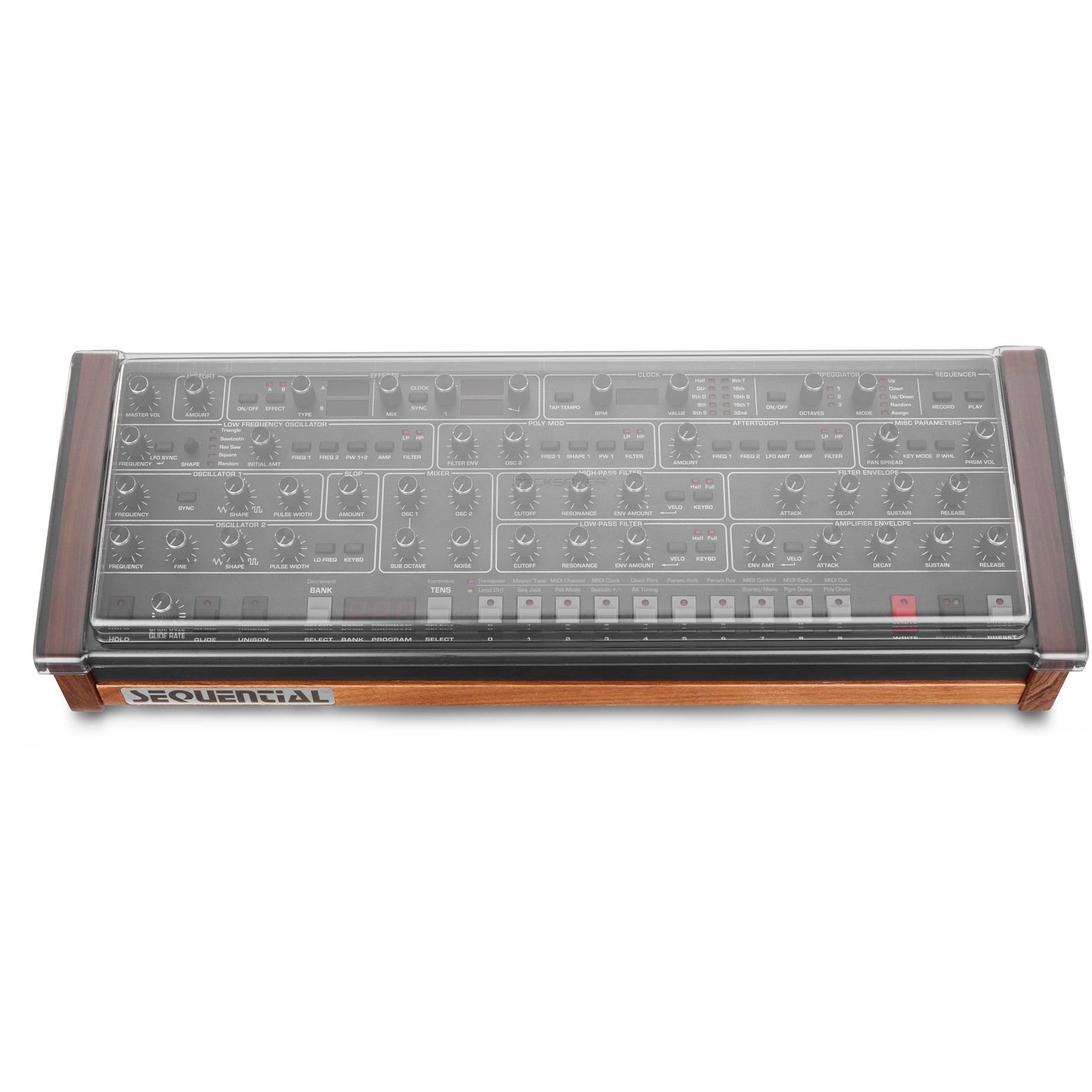 Decksaver Sequential Prophet 6 Desktop Cover
