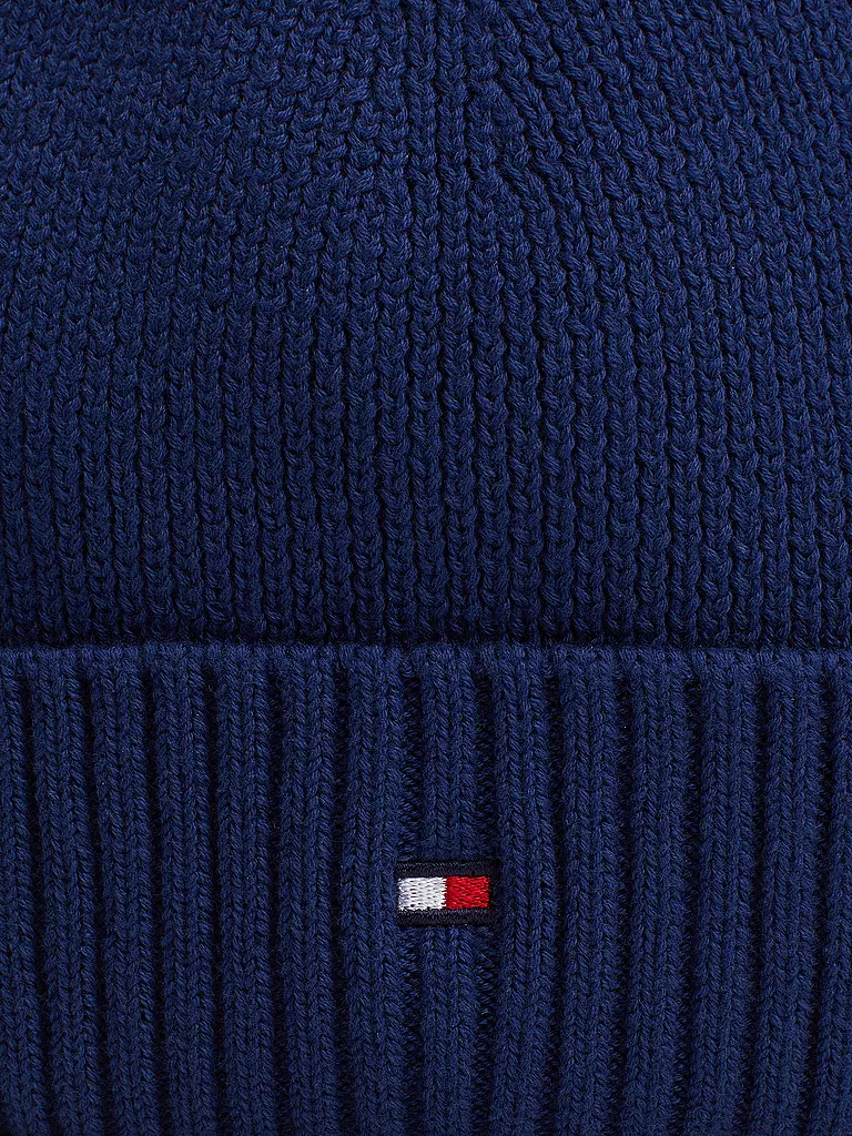 TOMMY HILFIGER Jungen Mütze - Haube  blau