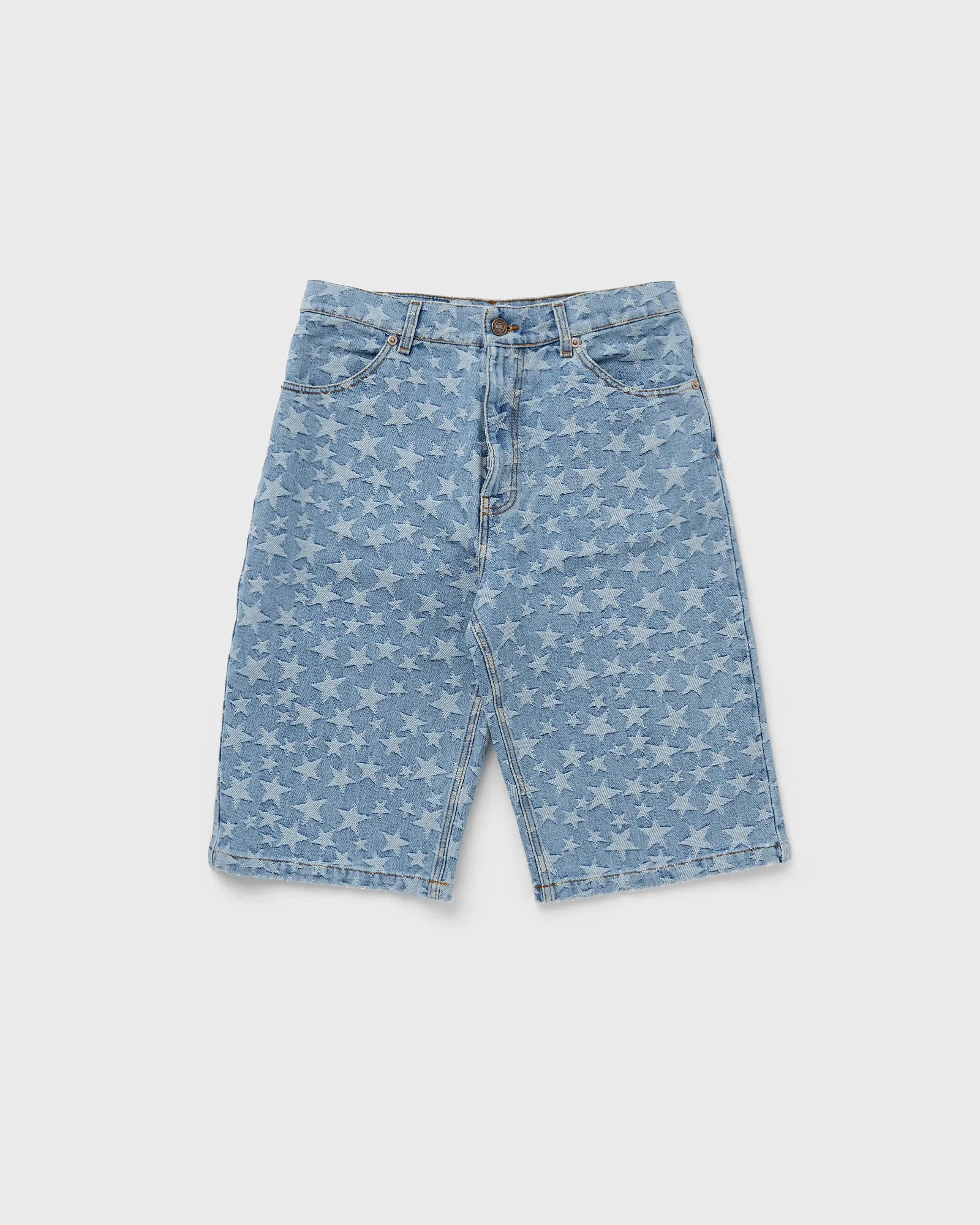 ERL DENIM JACQUARD SHORTS WOVEN