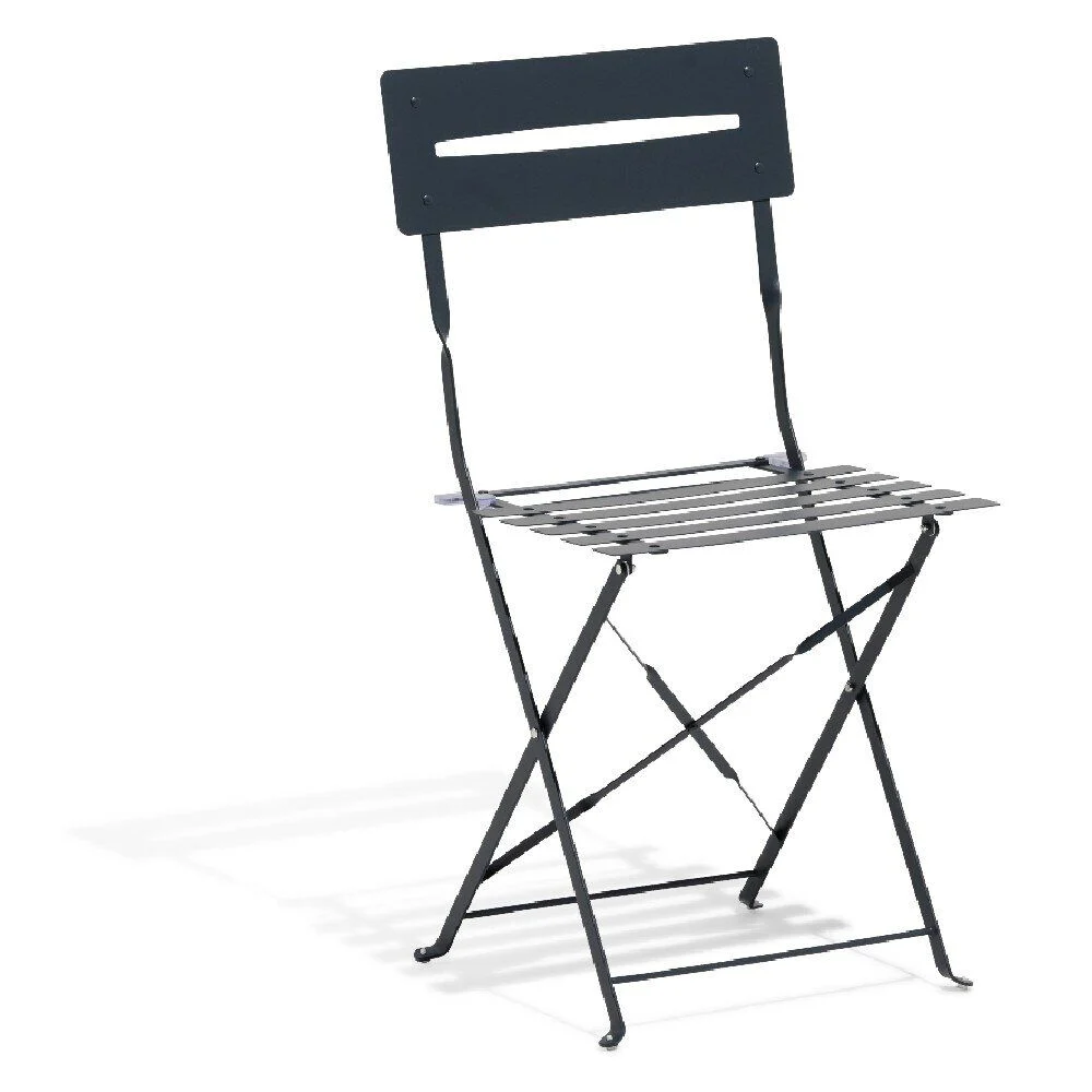 Chaise de jardin pliante RIO gris