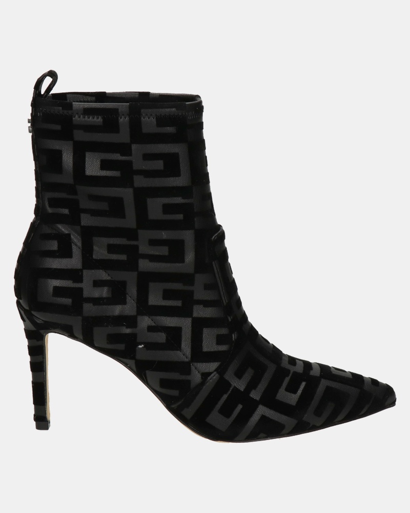 Guess Dafina Enkellaarsjes  - zwart