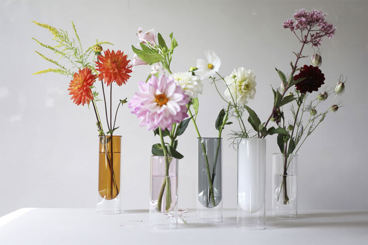 Studio About FLOWER TUBE, TALL TUBE, YELLOW, 65200Y 193