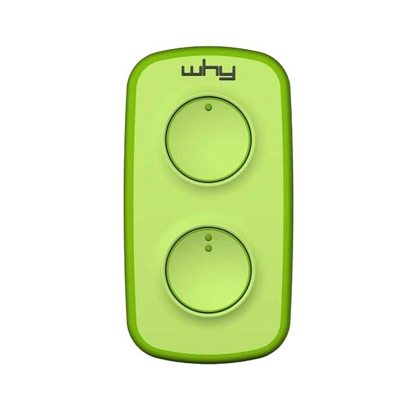 Whyevo Comando Garagem Multi Frequência 433 ~ 868 Mhz (verde) Why Evo - 52.3600.34