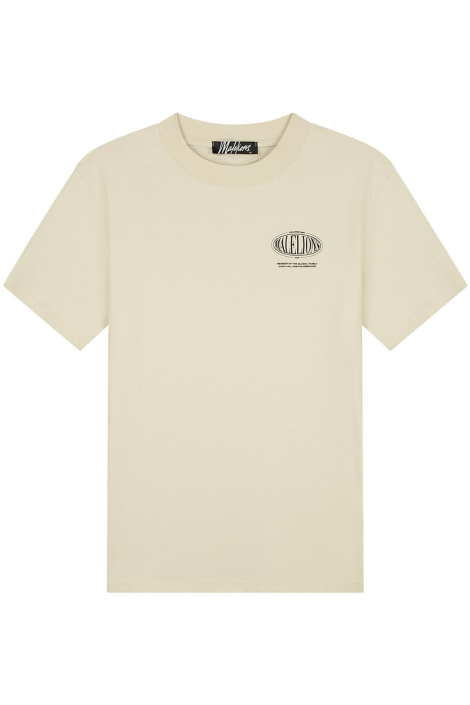 Malelions beige heren t-shirt