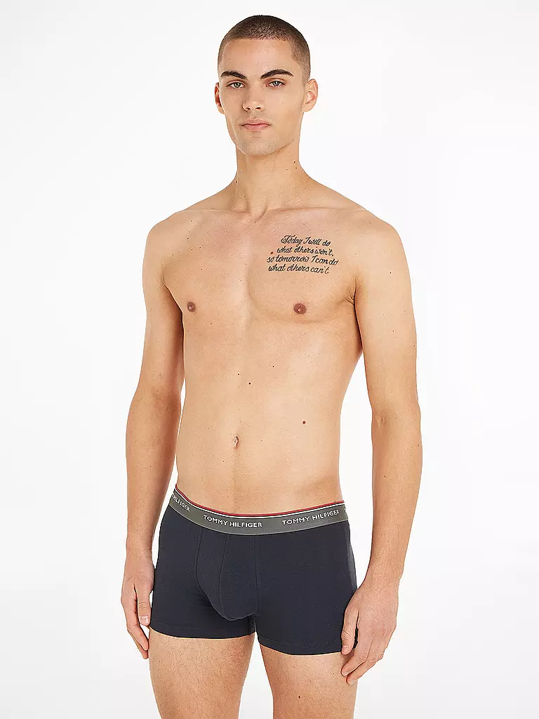 TOMMY HILFIGER Pants 3-er Pkg blue dunkelblau
