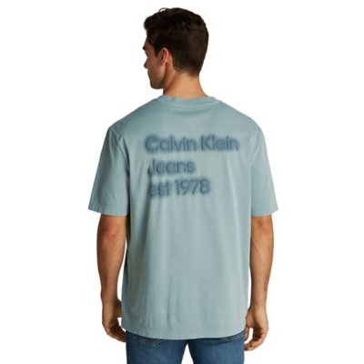 Tee-shirt à manches courtes homme Washed Puff Print CALVIN KLEIN