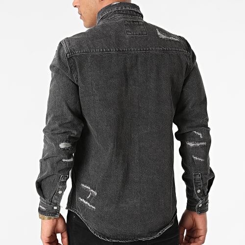 Surchemise Jean Noir