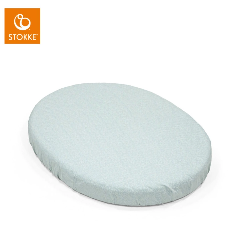 STOKKE® Sleepi™ Mini Spannbettlaken V3 Dots Sage
