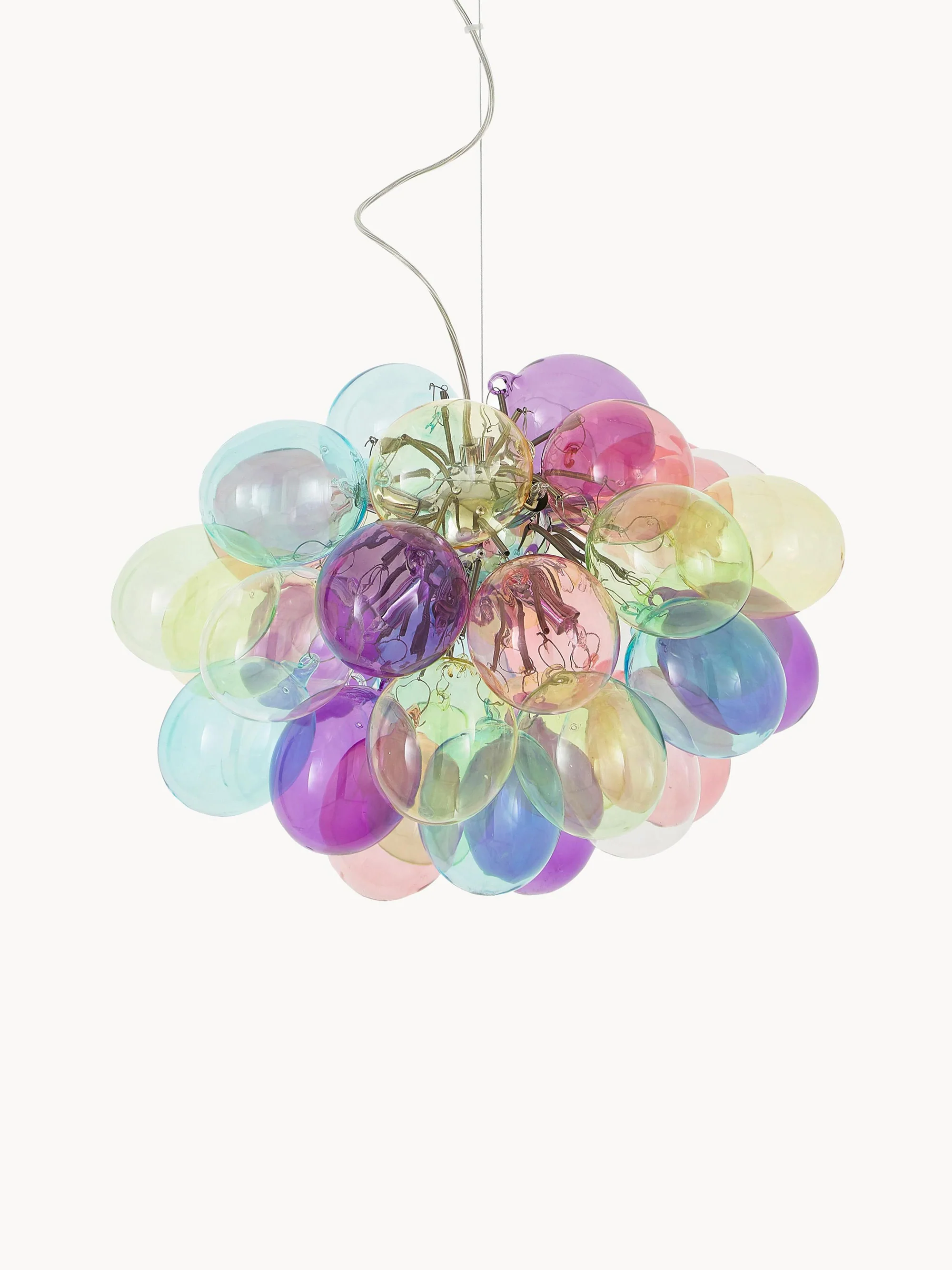 Mondgeblazen hanglamp Gross