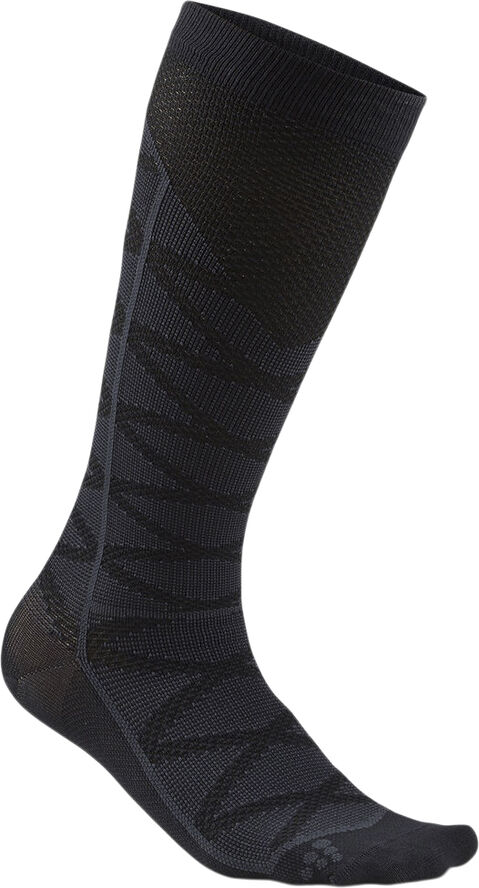 Craft Compression Pattern Strømper Sort