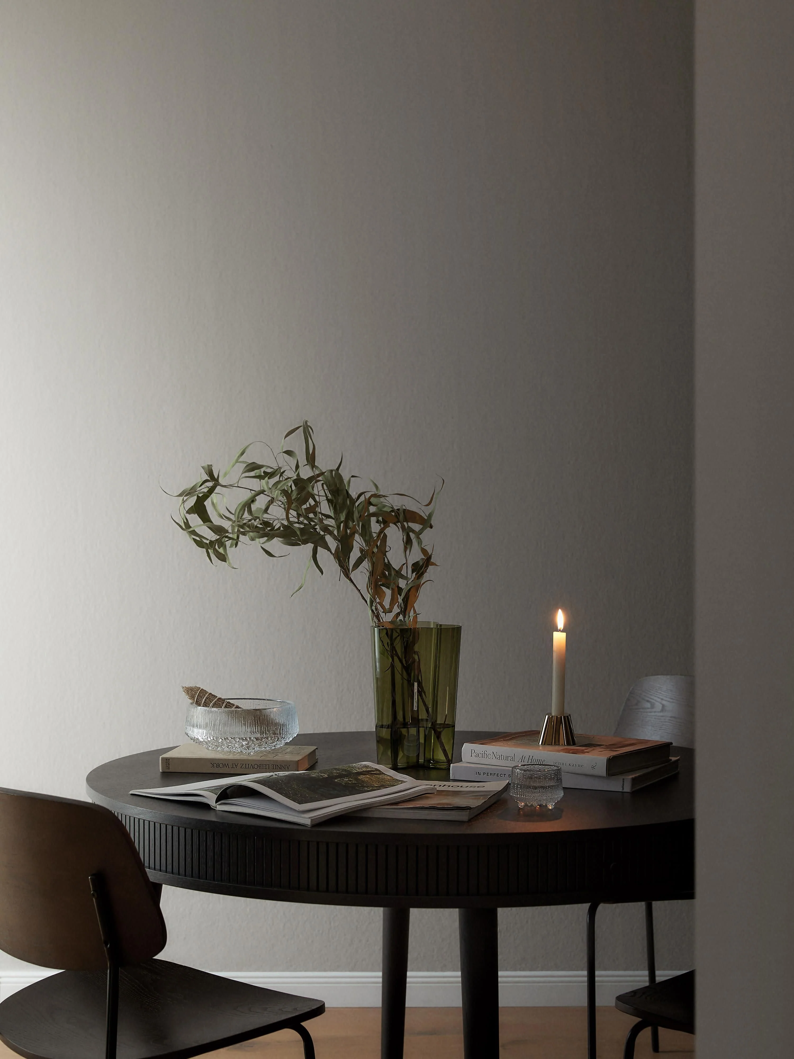 Mondgeblazen vaas Alvar Aalto, H 25 cm