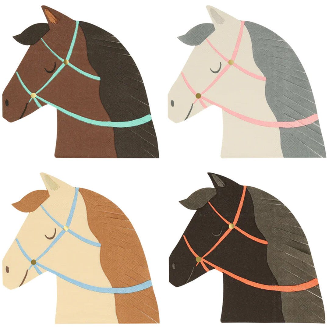 Meri meri servetten paard - 16st