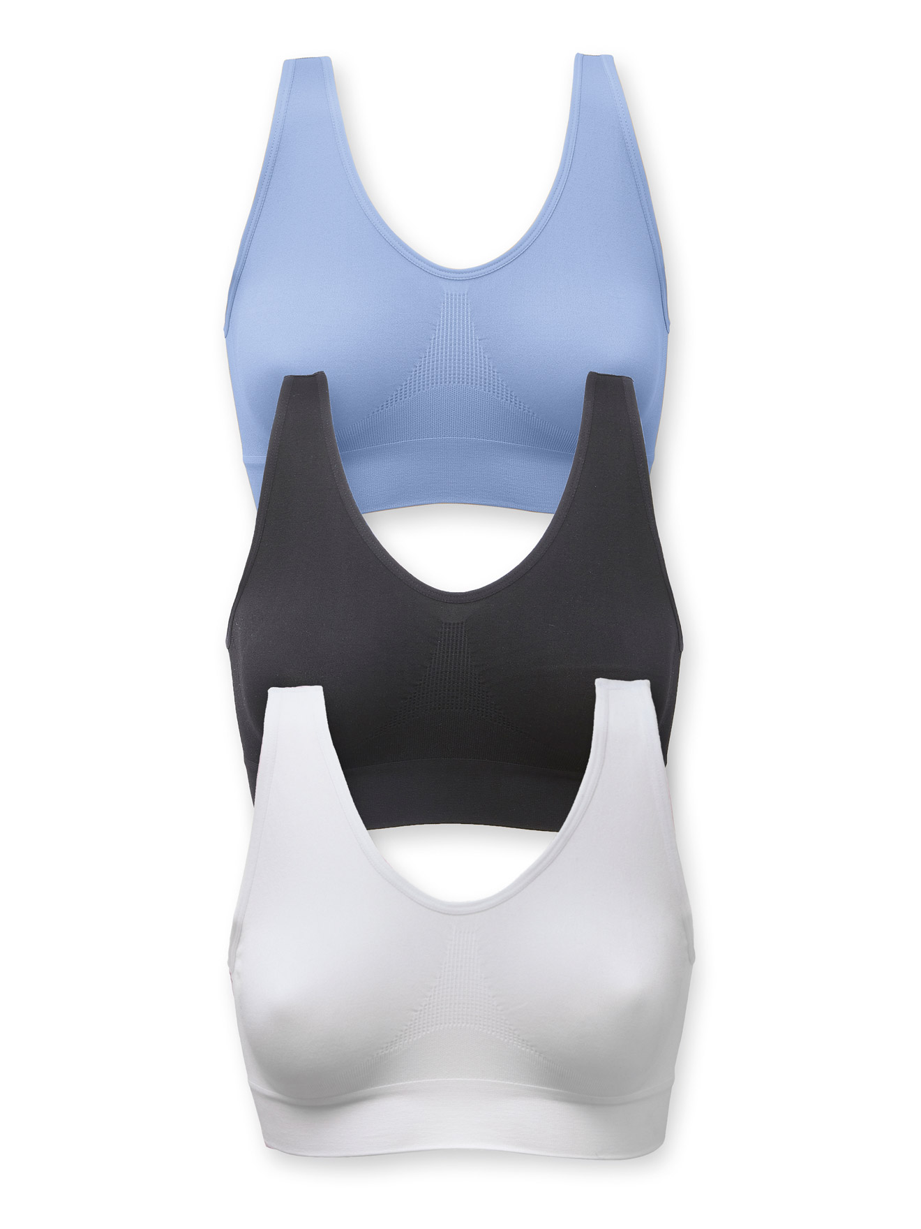 Brassières sans couture 2 + 1 gratuite