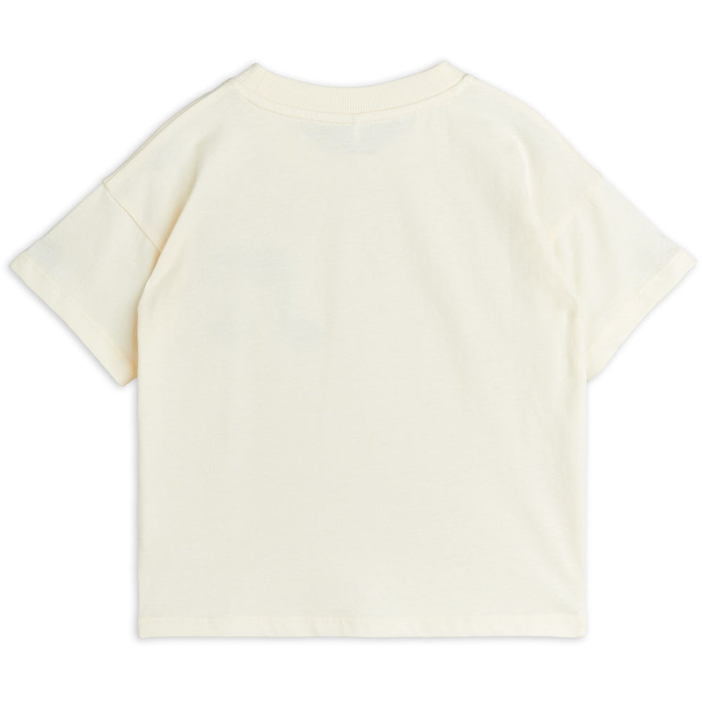 Køb Mini Rodini Offwhite Note Chenille T-Shirt