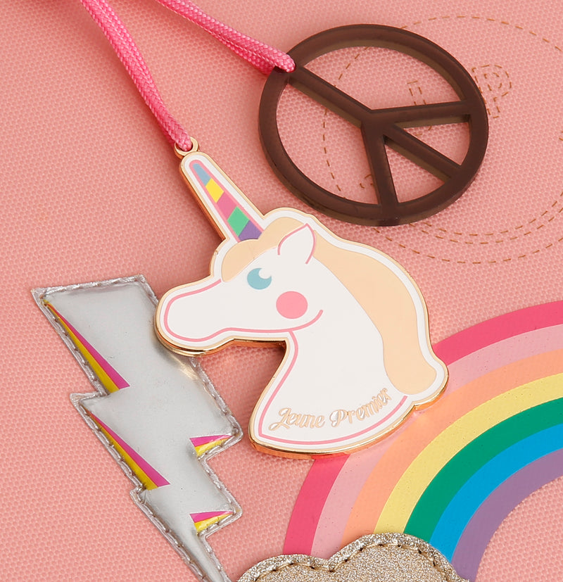 Sleutelhanger Unicorn rose Gold - Sleutelhanger Unicorn rose Gold
