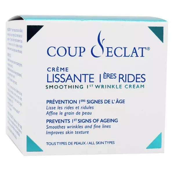Coup d'Eclat Crème Lissante 1ères Rides 50ml