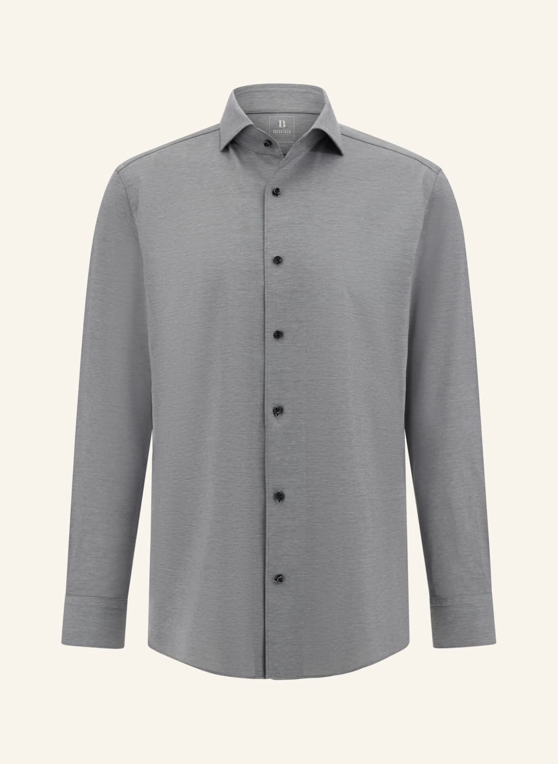 BOGGI MILANO Jerseyhemd Regular Fit