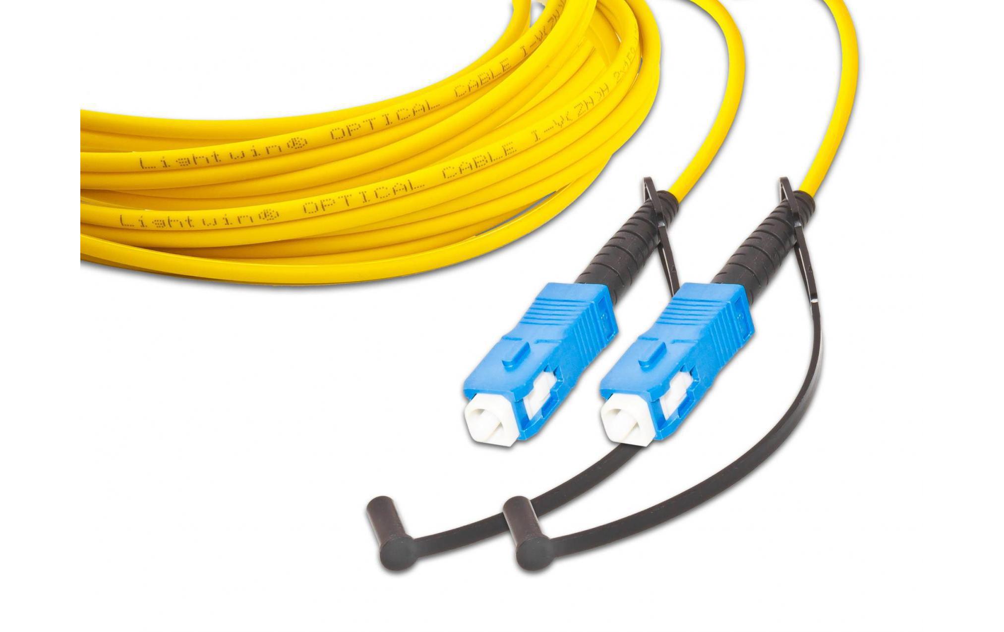 LWL-Patchkabel Singlemode SC – SC, OS2, Simplex, 2 mSinglemode SC-SC Simplex OS2 2 m