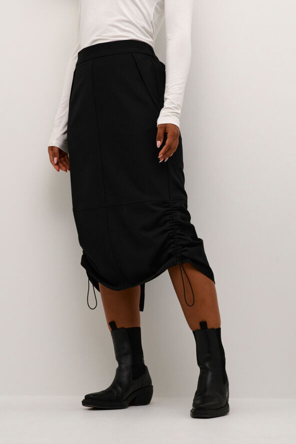 Cream CRBemah Skirt Pitch black