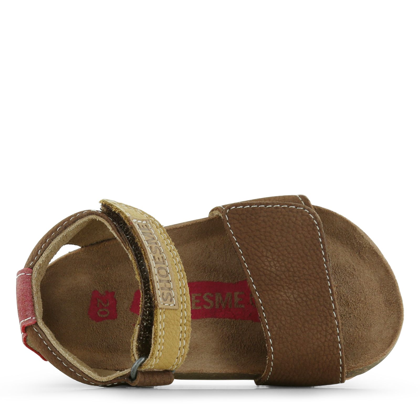 Shoesme braune Sandale mit breitem Riemen