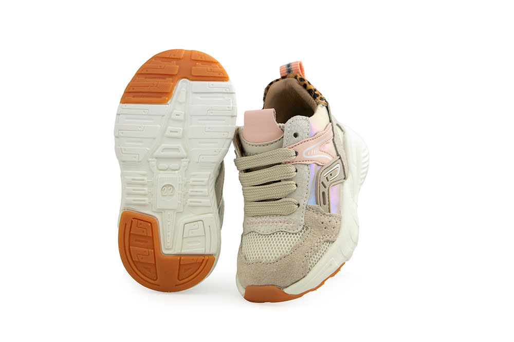 Shoesme Lightweight Sneaker Beige Animal