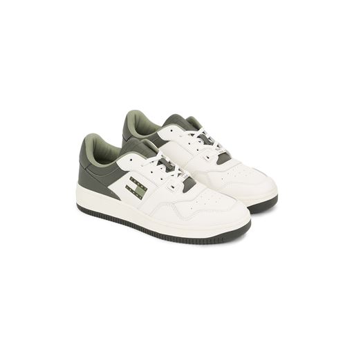 Tommy Hilfiger Basket Sneakers, Pewter Green, 43