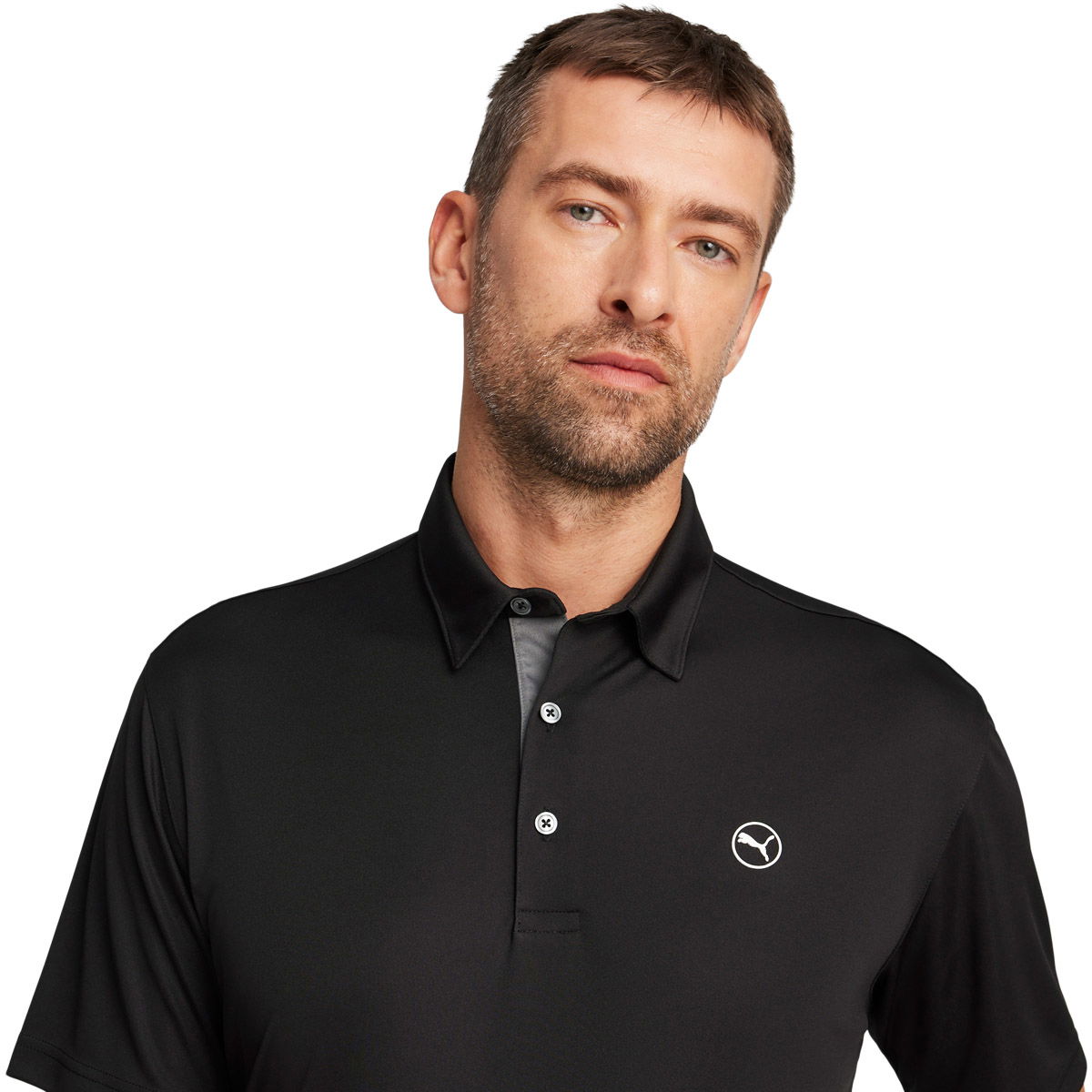 Puma Pure Solid Golf Polo T-shirt Herre