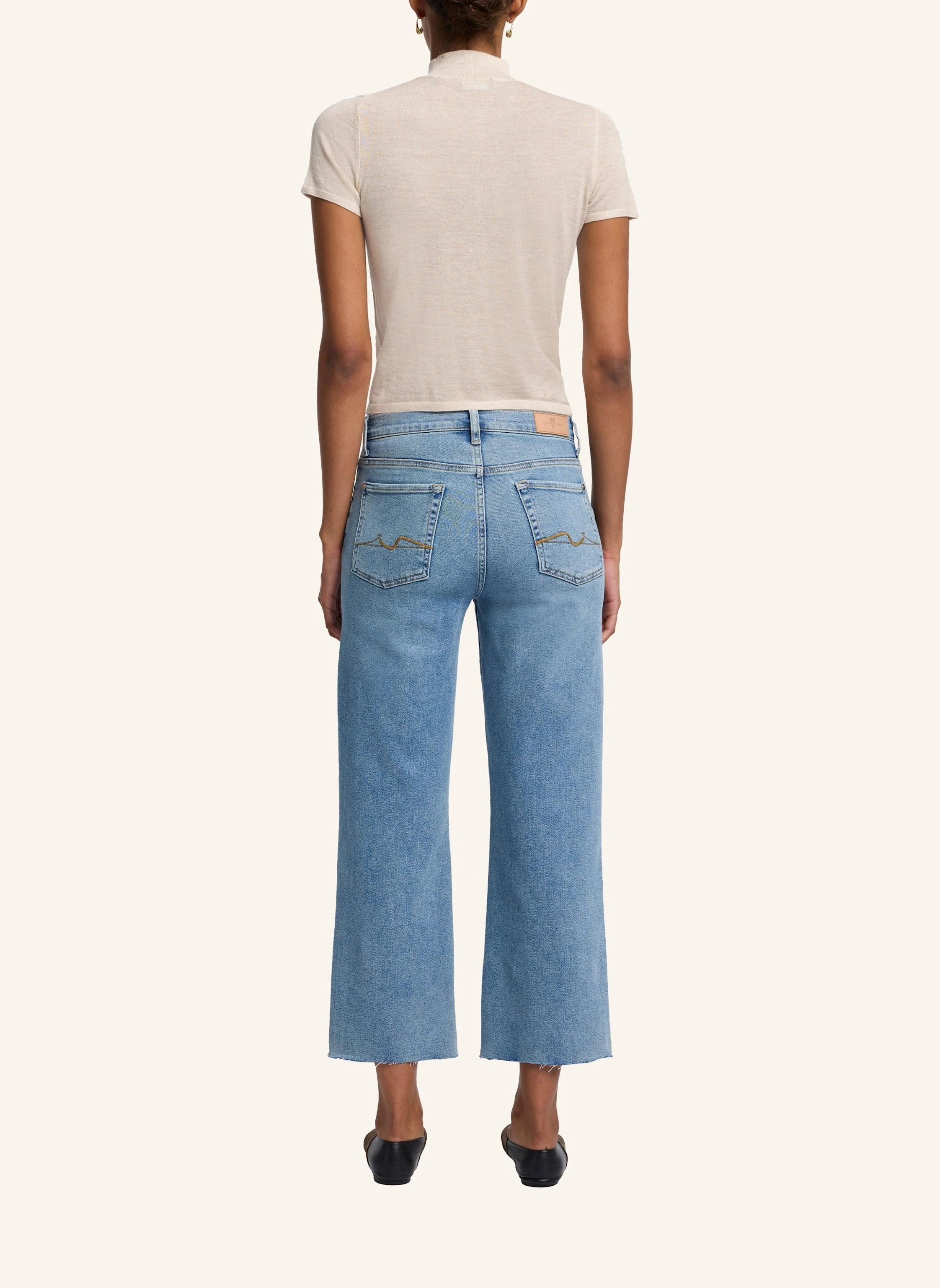 7 for all mankind Jeans CROPPED ALEXA Flare Fit
