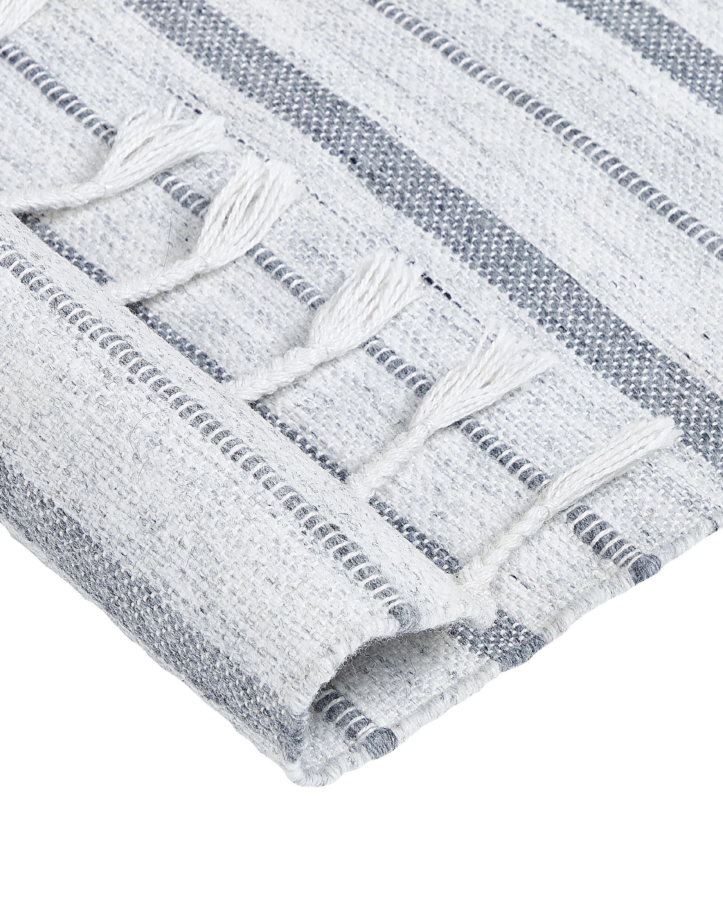 Vloerkleed BADEMLI Gebroken wit 80 x 150 cm
